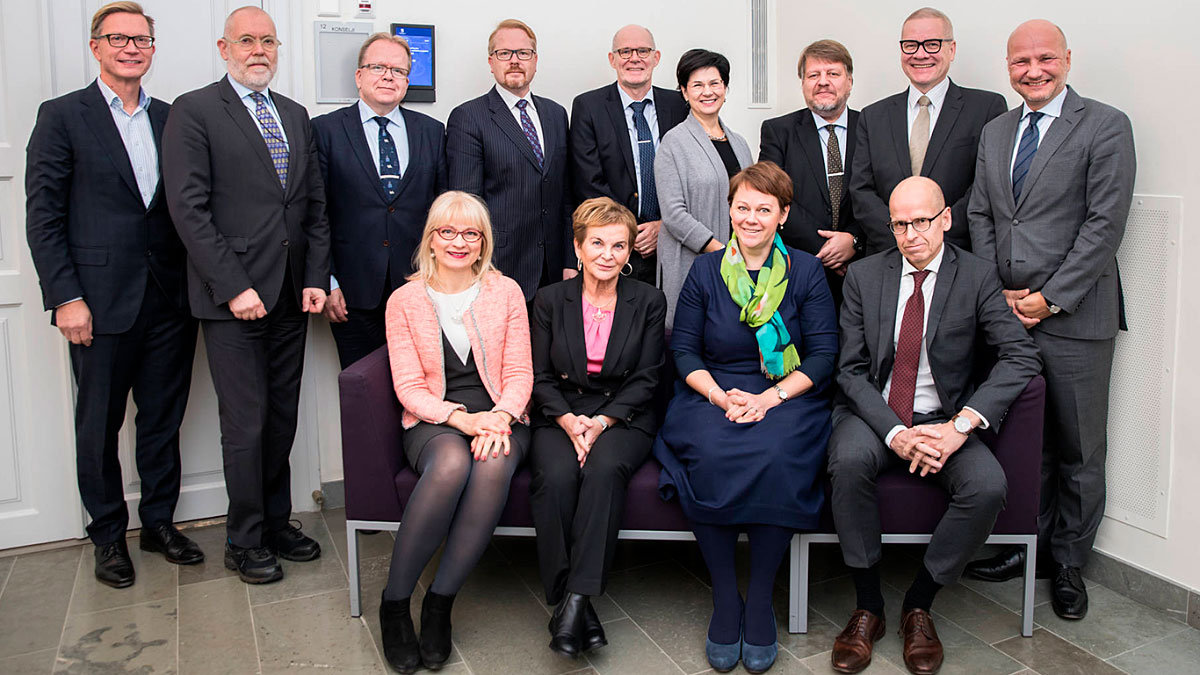 Kuva: ministeriöiden kansliapäälliköt