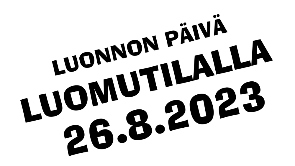 Suomen luonnon päivä luomutiloilla