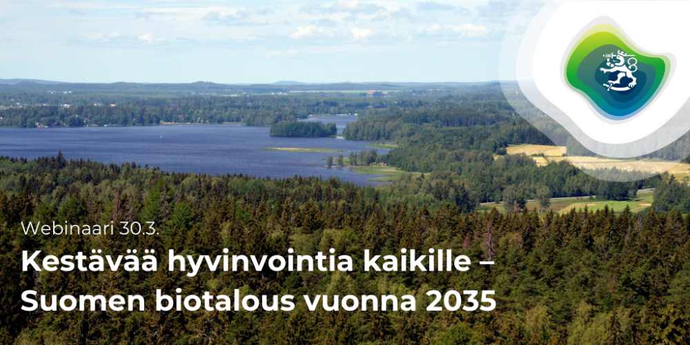 Maa- ja metsätalousministeriön biotalouswebinaari