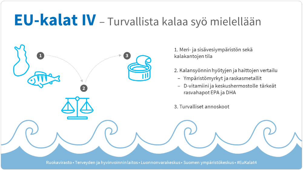 Kotimaista kalaa ruuaksi monipuolisemmin ja turvallisemmin (EU-kalat IV)