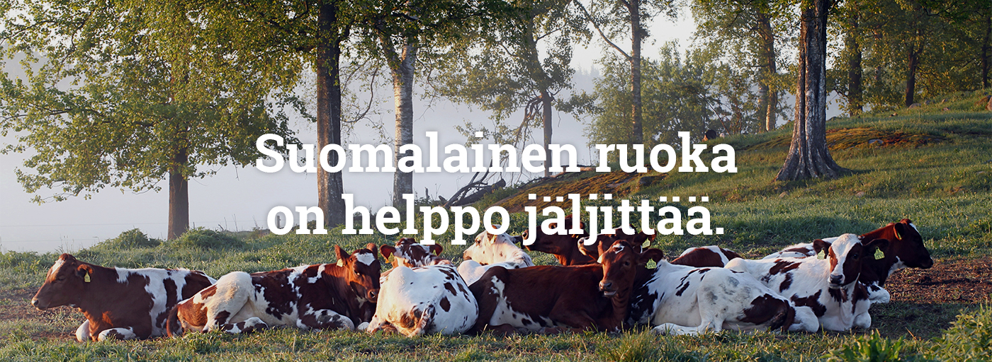 Suomalainen ruoka on helppo jäljittää